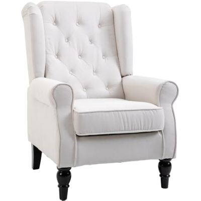 Homcom Polstersessel mit Knopfheftung - Sessel Homcom Polstersessel mit Knopfheftung - Sessel