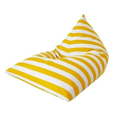 KUNYOS Sitzsack-Pouf-Bezug for den Außenbereich, ohne Füllstoff, wasserdicht, for Strand, Garten, Sitzhocker, Salon, Chaiselongue, Liegesofa, Bettsack(Yellow,110x140cm-pouf Cover) KUNYOS Sitzsack-Pouf-Bezug for den Außenbereich, ohne Füllstoff, wasserdicht, for Strand, Garten, Sitzhocker, Salon, Chaiselongue, Liegesofa, Bettsack(Yellow,110x140cm-pouf Cover)