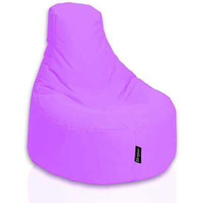BuBiBag Gamer Sitzsack, Lounge Sessel, Gaming Sitzsäcke, Indoor & Outdoor Kissen für Kinder und Erwachsene (Puderflieder;Ø:80cm) BuBiBag Gamer Sitzsack, Lounge Sessel, Gaming Sitzsäcke, Indoor & Outdoor Kissen für Kinder und Erwachsene (Puderflieder;Ø:80cm)