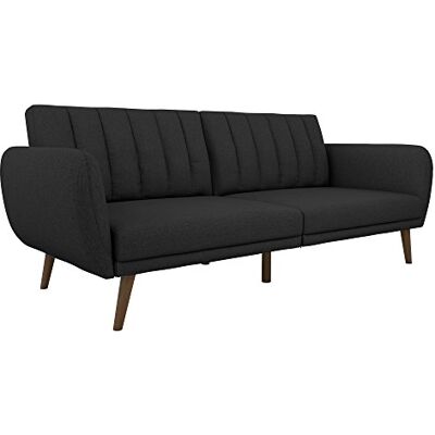 Novogratz Brittany Schlafsofa, Leinen Dunkelgrau Novogratz Brittany Schlafsofa, Leinen Dunkelgrau