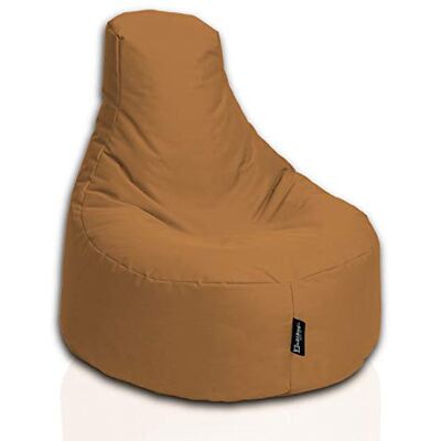 BuBiBag Gamer Sitzsack, Lounge Sessel, Gaming Sitzsäcke, Indoor & Outdoor Kissen für Kinder und Erwachsene (Sand;Ø:80cm) BuBiBag Gamer Sitzsack, Lounge Sessel, Gaming Sitzsäcke, Indoor & Outdoor Kissen für Kinder und Erwachsene (Sand;Ø:80cm)