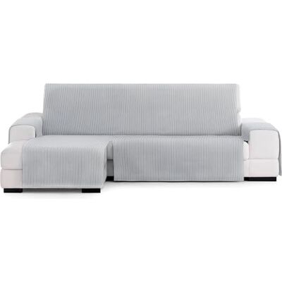 ECOMMERC3 Chaiselongue-Sofabezug mit elastischen Gummibändern für Chaiselongue, links/rechts, Bezug für Chaiselongue, ecru/grau, verstellbar und vielseitig für ChaiseLongue-Sofas, vollständiger Schutz ECOMMERC3 Chaiselongue-Sofabezug mit elastischen Gummibändern für Chaiselongue, links/rechts, Bezug für Chaiselongue, ecru/grau, verstellbar und vielseitig für ChaiseLongue-Sofas, vollständiger Schutz