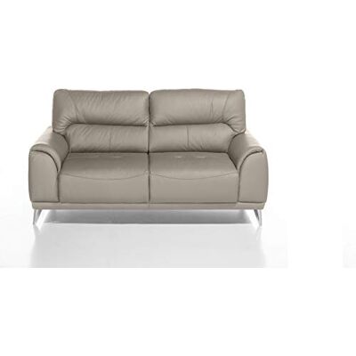 Mivano 2-Sitzer Couch Frisco / 2er Ledercouch in Kunstleder passend zum Sessel und 3er Sofa Frisco / Sofagarnitur / 166 x 92 x 96 / Hellbraun Mivano 2-Sitzer Couch Frisco / 2er Ledercouch in Kunstleder passend zum Sessel und 3er Sofa Frisco / Sofagarnitur / 166 x 92 x 96 / Hellbraun