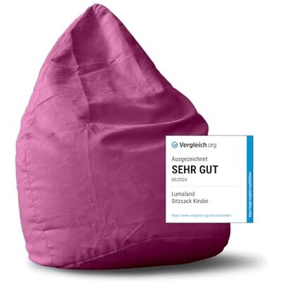 Lumaland - Luxury XL PLUS - Pink - 220 L - Sitzsack Lumaland - Luxury XL PLUS - Pink - 220 L - Sitzsack