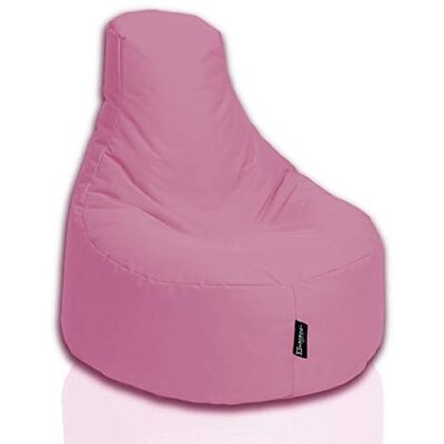 BuBiBag Gamer Sitzsack, Lounge Sessel, Gaming Sitzsäcke, Indoor & Outdoor Kissen für Kinder und Erwachsene (Puderrosa;Ø:80cm) BuBiBag Gamer Sitzsack, Lounge Sessel, Gaming Sitzsäcke, Indoor & Outdoor Kissen für Kinder und Erwachsene (Puderrosa;Ø:80cm)