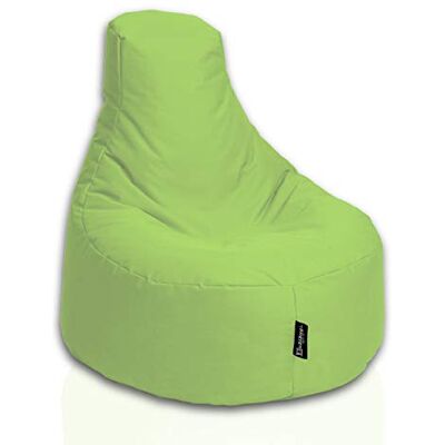 BuBiBag Gamer Sitzsack, Lounge Sessel, Gaming Sitzsäcke, Indoor & Outdoor Kissen für Kinder und Erwachsene (Lime;Ø:80cm) BuBiBag Gamer Sitzsack, Lounge Sessel, Gaming Sitzsäcke, Indoor & Outdoor Kissen für Kinder und Erwachsene (Lime;Ø:80cm)
