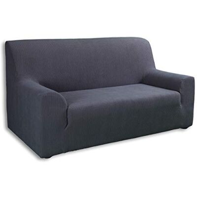 Tural – Grau Elastischer Sofabezug 1 Sitzer (Sessel Größe) (70-100cm) Valeta. Sofa-Überwürfe Sesselbezug Sesselhusse Sofaüberwurf. Erhältlich Größen. Tural – Grau Elastischer Sofabezug 1 Sitzer (Sessel Größe) (70-100cm) Valeta. Sofa-Überwürfe Sesselbezug Sesselhusse Sofaüberwurf. Erhältlich Größen.