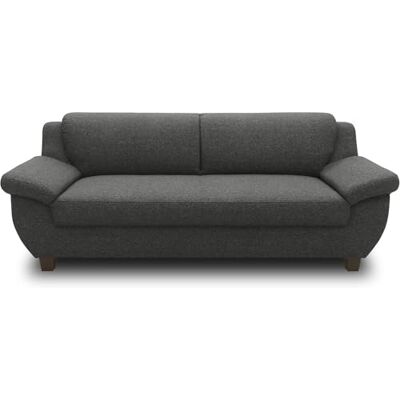 DOMO. collection Panama 3 Sitzer, Sofa, 3er Couch, Garnitur, 3-2-1, anthrazit, 207 cm DOMO. collection Panama 3 Sitzer, Sofa, 3er Couch, Garnitur, 3-2-1, anthrazit, 207 cm