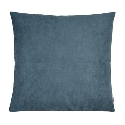 beties Farbton-Serie Kissenbezug ca. 50x50 cm Premium Uni Kissenhülle aus deutschem Unternehmen, Chenille-Haptik in Raumausstatter Qualität nordlicht-blau beties Farbton-Serie Kissenbezug ca. 50x50 cm Premium Uni Kissenhülle aus deutschem Unternehmen, Chenille-Haptik in Raumausstatter Qualität nordlicht-blau