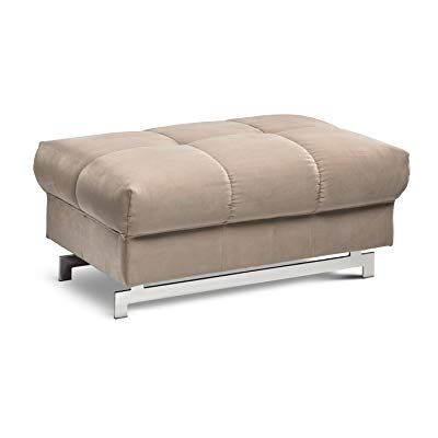 Mivano Hocker, Mikrofaser, Mud, 100 x 46 x 64 cm Mivano Hocker, Mikrofaser, Mud, 100 x 46 x 64 cm