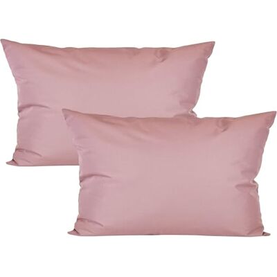 JACK 2er Set 40x60cm Outdoor Kissenhülle Kissenbezug Wasserfest Sitzkissen Lounge Kissen Garten Stuhl Lotus Effekt, Farbe:Altrosa JACK 2er Set 40x60cm Outdoor Kissenhülle Kissenbezug Wasserfest Sitzkissen Lounge Kissen Garten Stuhl Lotus Effekt, Farbe:Altrosa