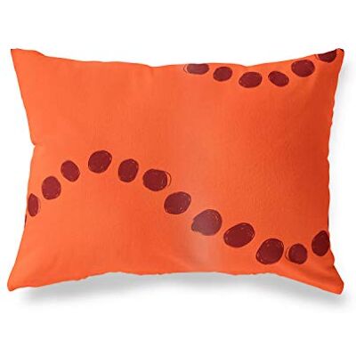 Bonamaison Le Jardin du Lin Kissenbezug Zierkissenbezug Orange-Bordeaux Kissenbezug, Für Bett, Auto, Sofa, Haus, Wohnzimmer, Schlafzimmer, Dekoration, 45x60 Cm Entworfen und hergestellt in der Türkei Bonamaison Le Jardin du Lin Kissenbezug Zierkissenbezug Orange-Bordeaux Kissenbezug, Für Bett, Auto, Sofa, Haus, Wohnzimmer, Schlafzimmer, Dekoration, 45x60 Cm Entworfen und hergestellt in der Türkei