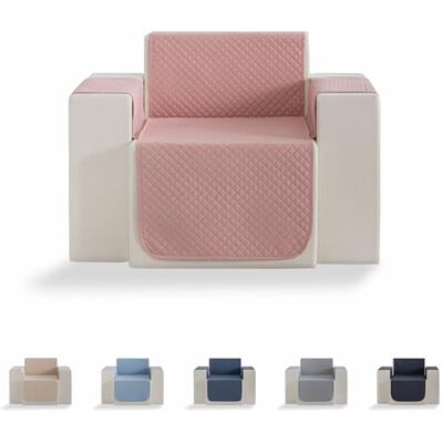 Todocama Sofabezug, Sitzschutz, gepolstert, mit Rautenmuster, atmungsaktiv, leicht zu reinigen, (Rosa, 1-Sitzer-Sofa) Todocama Sofabezug, Sitzschutz, gepolstert, mit Rautenmuster, atmungsaktiv, leicht zu reinigen, (Rosa, 1-Sitzer-Sofa)