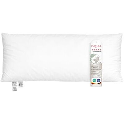 beties PublikFree Füllkissen 30x70 cm – 400 g Faserbällchen – tierfreies Premium Innenkissen & Kissenfüllung – Baumwoll Inlett waschbar – Sofakissen, Dekokissen & Langformat – weich & bauschig beties PublikFree Füllkissen 30x70 cm – 400 g Faserbällchen – tierfreies Premium Innenkissen & Kissenfüllung – Baumwoll Inlett waschbar – Sofakissen, Dekokissen & Langformat – weich & bauschig