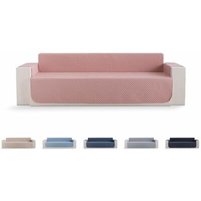Todocama Sofabezug, Sitzschutz, gepolstert, mit Rautenmuster, atmungsaktiv, pflegeleicht (Rosa, 4-Sitzer-Sofa) Todocama Sofabezug, Sitzschutz, gepolstert, mit Rautenmuster, atmungsaktiv, pflegeleicht (Rosa, 4-Sitzer-Sofa)