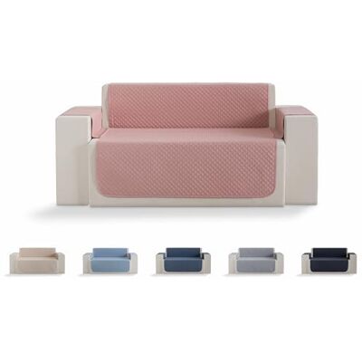 Todocama Sofabezug, Sitzschutz, gepolstert, mit Rautenmuster, atmungsaktiv, pflegeleicht (Rosa, 2-Sitzer-Sofa) Todocama Sofabezug, Sitzschutz, gepolstert, mit Rautenmuster, atmungsaktiv, pflegeleicht (Rosa, 2-Sitzer-Sofa)
