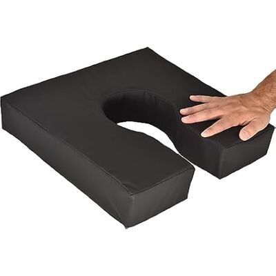 OrtoPrime Ergonomisches Antidekubitus-Kissen Anatomischer Schaum in Hufeisenform Sitzkissen für Rollstuhl und Sessel- steißbeinkissen für Büro Antidekubitus-Kissen mit Steißbeinentlastung OrtoPrime Ergonomisches Antidekubitus-Kissen Anatomischer Schaum in Hufeisenform Sitzkissen für Rollstuhl und Sessel- steißbeinkissen für Büro Antidekubitus-Kissen mit Steißbeinentlastung