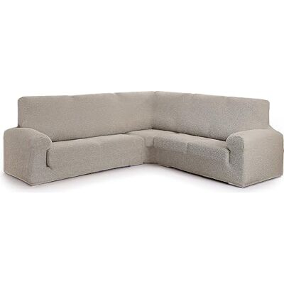 ECOMMERC3 Sofaüberwurf für Ecksofa, 3+2, sehr elastisch, täglicher Schutz und Passform für Sofas, Nerz, bi-elastisch, atmungsaktiv ECOMMERC3 Sofaüberwurf für Ecksofa, 3+2, sehr elastisch, täglicher Schutz und Passform für Sofas, Nerz, bi-elastisch, atmungsaktiv