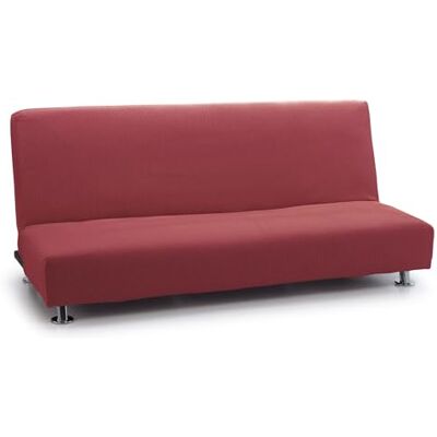 FAVERTI ® Elastischer Sofabezug für Schlafsofa mit Click Clack für 3-Sitzer Modell Reale Dunkelfuchsia Universal-Sofabezug Qualitätsschutz aus Jacquard-Stoff in Baumwolloptik FAVERTI ® Elastischer Sofabezug für Schlafsofa mit Click Clack für 3-Sitzer Modell Reale Dunkelfuchsia Universal-Sofabezug Qualitätsschutz aus Jacquard-Stoff in Baumwolloptik