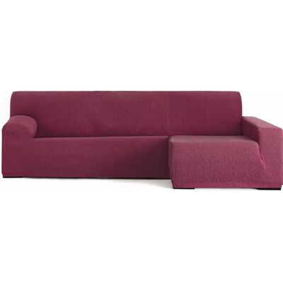 ECOMMERC3 Chaiselong-Sofabezug mit langem Arm rechts, universell und vielseitig – Sofabezug für Chaiselongue, Bordeaux, einfach anzubringen, für Rückenlehne, Sitz und Armlehnen ECOMMERC3 Chaiselong-Sofabezug mit langem Arm rechts, universell und vielseitig – Sofabezug für Chaiselongue, Bordeaux, einfach anzubringen, für Rückenlehne, Sitz und Armlehnen