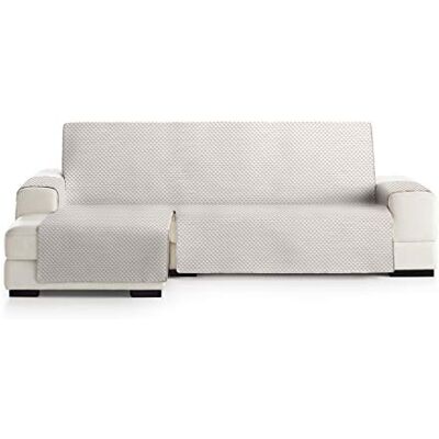 Eysa Oslo Sofa überwurf, Polyester, C/0 Ecru-nerz, Chaise Longue 290 cm. Geeignet für Sofas von 300 bis 350 cm Eysa Oslo Sofa überwurf, Polyester, C/0 Ecru-nerz, Chaise Longue 290 cm. Geeignet für Sofas von 300 bis 350 cm