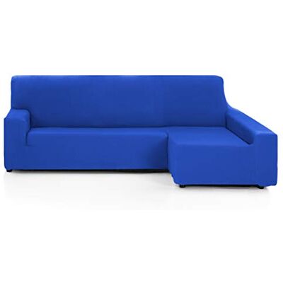 Martina Home Elastischer Bezug für Sofa, Modell Túnez, Eckteil rechts, Stoff, Blau (Electric Blue), 3-Sitzer Martina Home Elastischer Bezug für Sofa, Modell Túnez, Eckteil rechts, Stoff, Blau (Electric Blue), 3-Sitzer