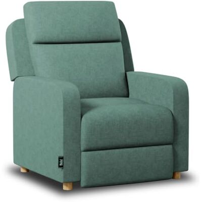 Nalui – Sessel Wohnzimmer, Fernsehsessel (77 x 87 x 98 cm) mit Verstellbarer Beinablage, Manueller Drucköffnung und Verstärkter Struktur. Relaxsessel mit Liegefunktion 160° Grün Nalui – Sessel Wohnzimmer, Fernsehsessel (77 x 87 x 98 cm) mit Verstellbarer Beinablage, Manueller Drucköffnung und Verstärkter Struktur. Relaxsessel mit Liegefunktion 160° Grün
