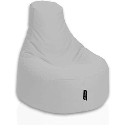 BuBiBag Gamer Sitzsack, Lounge Sessel, Gaming Sitzsäcke, Indoor & Outdoor Kissen für Kinder und Erwachsene (Weiß;Ø:80cm) BuBiBag Gamer Sitzsack, Lounge Sessel, Gaming Sitzsäcke, Indoor & Outdoor Kissen für Kinder und Erwachsene (Weiß;Ø:80cm)