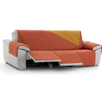 ECOMMERC3 Relax-Sesselbezug, 3 x 3, gepolstert und wendbar, Bezug für Relax-Sessel, verstellbar, extra Komfort und Elegantes Design, Rostrot (Teja) ECOMMERC3 Relax-Sesselbezug, 3 x 3, gepolstert und wendbar, Bezug für Relax-Sessel, verstellbar, extra Komfort und Elegantes Design, Rostrot (Teja)