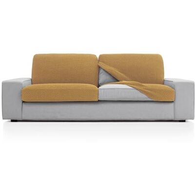 FAVERTI ® Super elastischer Sofabezug mit den Maßen 50-85 cm x 45-70 cm und 10-20 cm Höhe, Modell NOVELE Sitzbezug oder Rückenlehnenbezug für Sessel oder Sofa, Gelb FAVERTI ® Super elastischer Sofabezug mit den Maßen 50-85 cm x 45-70 cm und 10-20 cm Höhe, Modell NOVELE Sitzbezug oder Rückenlehnenbezug für Sessel oder Sofa, Gelb