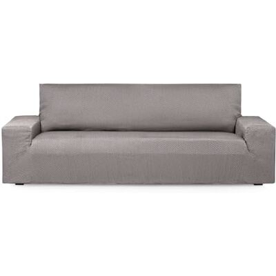 Eysa elastischer sofabezug 4 sitzer grau Design Luz Eysa elastischer sofabezug 4 sitzer grau Design Luz