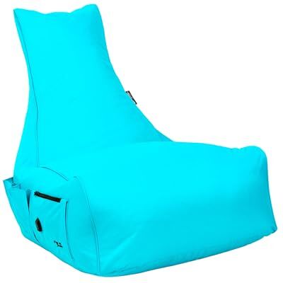 BuBiBag Gaming Sitzsack zum Zocken mit & Taschen, Lounge Kissen, Game Sessel für Kinder und Erwachsene, Beanbag Indoor und Outdoor Magic Gambler (Türkis II) BuBiBag Gaming Sitzsack zum Zocken mit & Taschen, Lounge Kissen, Game Sessel für Kinder und Erwachsene, Beanbag Indoor und Outdoor Magic Gambler (Türkis II)