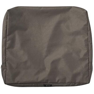 Classic Accessories Ravenna Kissenbezug, wasserabweisend, für Terrassenbank, 107,7 x 45,7 x 7,6 cm, Dunkeltaupe Classic Accessories Ravenna Kissenbezug, wasserabweisend, für Terrassenbank, 107,7 x 45,7 x 7,6 cm, Dunkeltaupe