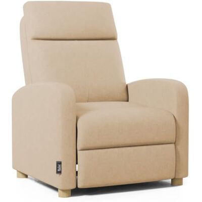 ZZ DON DESCANSO -Sessel Wohnzimmer Verona (63x74x105cm). Relaxsessel mit Fußstütze, Push-Öffnungssystem, kompakt, 2 Liegepositionen und Nullstellung. Fernsehsessel bis 160º verstellbar, Beige ZZ DON DESCANSO -Sessel Wohnzimmer Verona (63x74x105cm). Relaxsessel mit Fußstütze, Push-Öffnungssystem, kompakt, 2 Liegepositionen und Nullstellung. Fernsehsessel bis 160º verstellbar, Beige