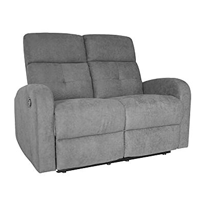 Gardenia Claire T 2-Sitzer-Sofa, neigbar, Stoff, Anthrazit, 130 x 77 x H 104 Gardenia Claire T 2-Sitzer-Sofa, neigbar, Stoff, Anthrazit, 130 x 77 x H 104
