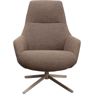 Kare Design Drehsessel Mimi, Mocca, Sessel, Polstersessel, Drehbar, Wohnzimmer, Schlafzimmer, Büro, 100x76x81 cm Kare Design Drehsessel Mimi, Mocca, Sessel, Polstersessel, Drehbar, Wohnzimmer, Schlafzimmer, Büro, 100x76x81 cm