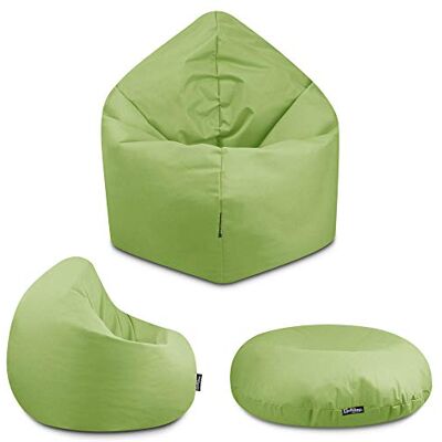BuBiBag Sitzsack Kinder mit Füllung Bodenkissen Sitzkissen 110 cm Bean Bag mit EPS-Füllung, verdeckter Reißverschluss, abwischbar, Kuschelecke und Spielecke, Indoor geeignet BuBiBag Sitzsack Kinder mit Füllung Bodenkissen Sitzkissen 110 cm Bean Bag mit EPS-Füllung, verdeckter Reißverschluss, abwischbar, Kuschelecke und Spielecke, Indoor geeignet