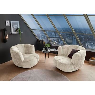 Stella Trading Muriel Sessel Wohnzimmer, Ivory Bequemer Fernsehsessel Relaxsessel drehbar 101 x 69 x 107 cm (B/H/T) Stella Trading Muriel Sessel Wohnzimmer, Ivory Bequemer Fernsehsessel Relaxsessel drehbar 101 x 69 x 107 cm (B/H/T)
