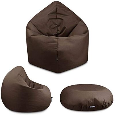 BuBiBag Sitzsack Kinder mit Füllung Bodenkissen Sitzkissen 110 cm Bean Bag mit EPS-Füllung, verdeckter Reißverschluss, abwischbar, Kuschelecke und Spielecke, Indoor geeignet BuBiBag Sitzsack Kinder mit Füllung Bodenkissen Sitzkissen 110 cm Bean Bag mit EPS-Füllung, verdeckter Reißverschluss, abwischbar, Kuschelecke und Spielecke, Indoor geeignet