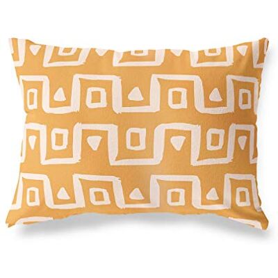 Bonamaison Le Jardin du Lin Kissen Zierkissenbezug Orange-Off Weiß Kissenbezug, Weich Bequem, Für Zuhause Autos Büro Sofa Wohnzimmer Couch Schlafzimmer Dekor, 35x50 Cm Entworfen und hergestellt in der Türkei Bonamaison Le Jardin du Lin Kissen Zierkissenbezug Orange-Off Weiß Kissenbezug, Weich Bequem, Für Zuhause Autos Büro Sofa Wohnzimmer Couch Schlafzimmer Dekor, 35x50 Cm Entworfen und hergestellt in der Türkei