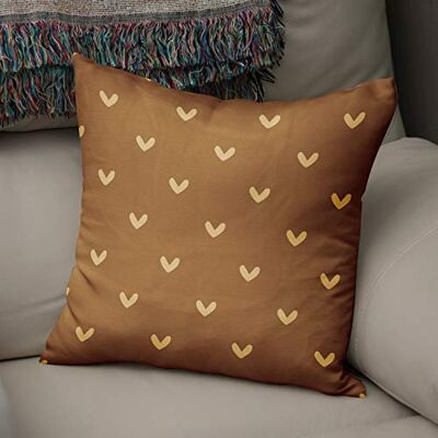 Bonamaison Le Jardin du Lin Kissen Zierkissenbezug Kissenbezug, Brauntöne Dekoration, Für Zuhause Autos Büro Sofa Wohnzimmer Couch Schlafzimmer Dekor, 50x50 Cm Entworfen und hergestellt in der Türkei Bonamaison Le Jardin du Lin Kissen Zierkissenbezug Kissenbezug, Brauntöne Dekoration, Für Zuhause Autos Büro Sofa Wohnzimmer Couch Schlafzimmer Dekor, 50x50 Cm Entworfen und hergestellt in der Türkei