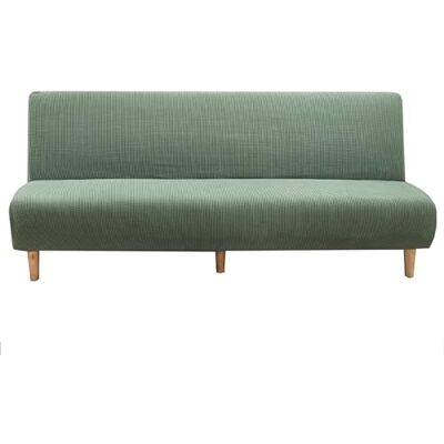 LJQAIZYL Sofabezug Ohne Armlehnen Beige/Grau 3/2 Sitzer Sofabettüberzug Ohne Armlehne Rutschfest Stretch Spandex Futon-Sofa-Sitzbezüge Faltbar Sofabezug klappbares Schlafsofa Schonbezug(190-210cm,Green B) LJQAIZYL Sofabezug Ohne Armlehnen Beige/Grau 3/2 Sitzer Sofabettüberzug Ohne Armlehne Rutschfest Stretch Spandex Futon-Sofa-Sitzbezüge Faltbar Sofabezug klappbares Schlafsofa Schonbezug(190-210cm,Green B)