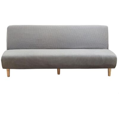 LJQAIZYL Sofabezug Ohne Armlehnen Beige/Grau 3/2 Sitzer Sofabettüberzug Ohne Armlehne Rutschfest Stretch Spandex Futon-Sofa-Sitzbezüge Faltbar Sofabezug klappbares Schlafsofa Schonbezug(120-150cm,Light gray) LJQAIZYL Sofabezug Ohne Armlehnen Beige/Grau 3/2 Sitzer Sofabettüberzug Ohne Armlehne Rutschfest Stretch Spandex Futon-Sofa-Sitzbezüge Faltbar Sofabezug klappbares Schlafsofa Schonbezug(120-150cm,Light gray)