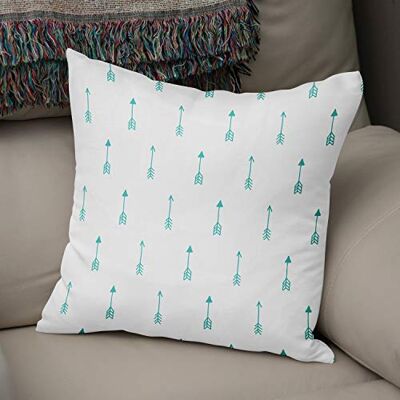 Bonamaison Le Jardin du Lin Kissen Zierkissenbezug Kissenbezug, Türkis & Weiß Dekoration, Weich Bequem, Für Zuhause Autos Büro Sofa Wohnzimmer Couch Schlafzimmer Dekor, 43x43 Cm Hergestellt in der Türkei Bonamaison Le Jardin du Lin Kissen Zierkissenbezug Kissenbezug, Türkis & Weiß Dekoration, Weich Bequem, Für Zuhause Autos Büro Sofa Wohnzimmer Couch Schlafzimmer Dekor, 43x43 Cm Hergestellt in der Türkei