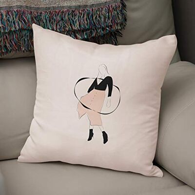 Bonamaison Le Jardin du Lin Kissen Zierkissenbezug Kissenbezug, Weich Bequem, Für Zuhause Autos Büro Sofa Wohnzimmer Couch Schlafzimmer Dekor, 50x50 Cm Entworfen und hergestellt in der Türkei Bonamaison Le Jardin du Lin Kissen Zierkissenbezug Kissenbezug, Weich Bequem, Für Zuhause Autos Büro Sofa Wohnzimmer Couch Schlafzimmer Dekor, 50x50 Cm Entworfen und hergestellt in der Türkei