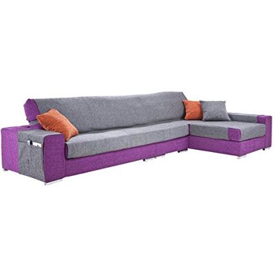 Comptoir du Linge pauladgris Sofabezug - Soffskydd Comptoir du Linge pauladgris Sofabezug - Soffskydd