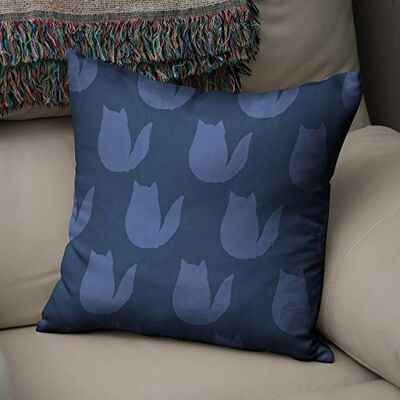 Bonamaison Le Jardin du Lin Kissen Zierkissenbezug Kissenbezug, Blau Dekoration, Weich Bequem, Für Zuhause Autos Büro Sofa Wohnzimmer Couch Schlafzimmer Dekor, 43x43 Cm Hergestellt in der Türkei Bonamaison Le Jardin du Lin Kissen Zierkissenbezug Kissenbezug, Blau Dekoration, Weich Bequem, Für Zuhause Autos Büro Sofa Wohnzimmer Couch Schlafzimmer Dekor, 43x43 Cm Hergestellt in der Türkei