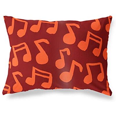 Bonamaison Le Jardin du Lin Kissenbezug Zierkissenbezug Orange-Bordeaux Kissenbezug, Für Bett, Auto, Sofa, Haus, Wohnzimmer, Schlafzimmer, Dekoration, 45x60 Cm Entworfen und hergestellt in der Türkei Bonamaison Le Jardin du Lin Kissenbezug Zierkissenbezug Orange-Bordeaux Kissenbezug, Für Bett, Auto, Sofa, Haus, Wohnzimmer, Schlafzimmer, Dekoration, 45x60 Cm Entworfen und hergestellt in der Türkei