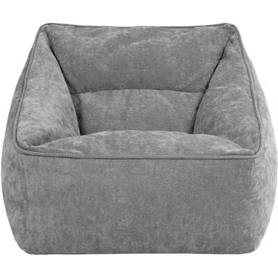 Icon Natalia Chenille Sitzsack Sessel mit Füllung, Grau In Deutschland Hergestellt, Sitzsack Erwachsene, Weich Chenille Stoff, Bequemer Sessel für Schlafzimmer und Wohnzimmer Icon Natalia Chenille Sitzsack Sessel mit Füllung, Grau In Deutschland Hergestellt, Sitzsack Erwachsene, Weich Chenille Stoff, Bequemer Sessel für Schlafzimmer und Wohnzimmer