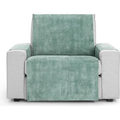 ECOMMERC3 1-Sitzer-Sofabezug, universell und vielseitig, Aquamarin, einfach anzubringen, für Rückenlehne, Sitz und Armlehnen ECOMMERC3 1-Sitzer-Sofabezug, universell und vielseitig, Aquamarin, einfach anzubringen, für Rückenlehne, Sitz und Armlehnen
